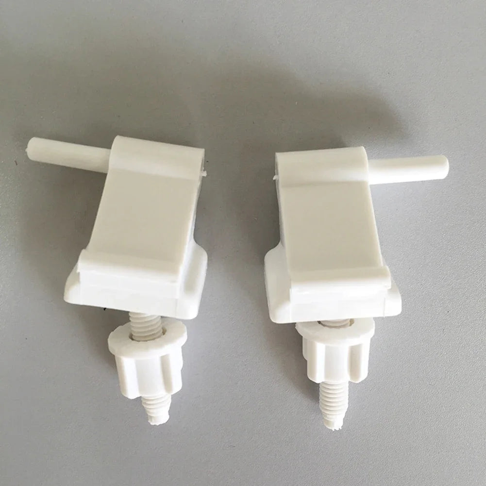 Toilet Seat Hinge Replacement Kit – Universal Fixing Screws for Repairs