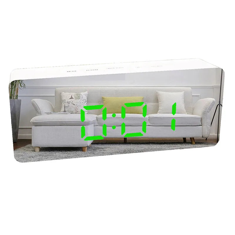 LED Digital Desktop Alarm Clock – Temperature Display for Home and Office