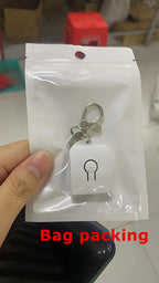 Acrylic LED Keychain – RGB Light Up Key Pendant for DIY Wedding Decor Gifts