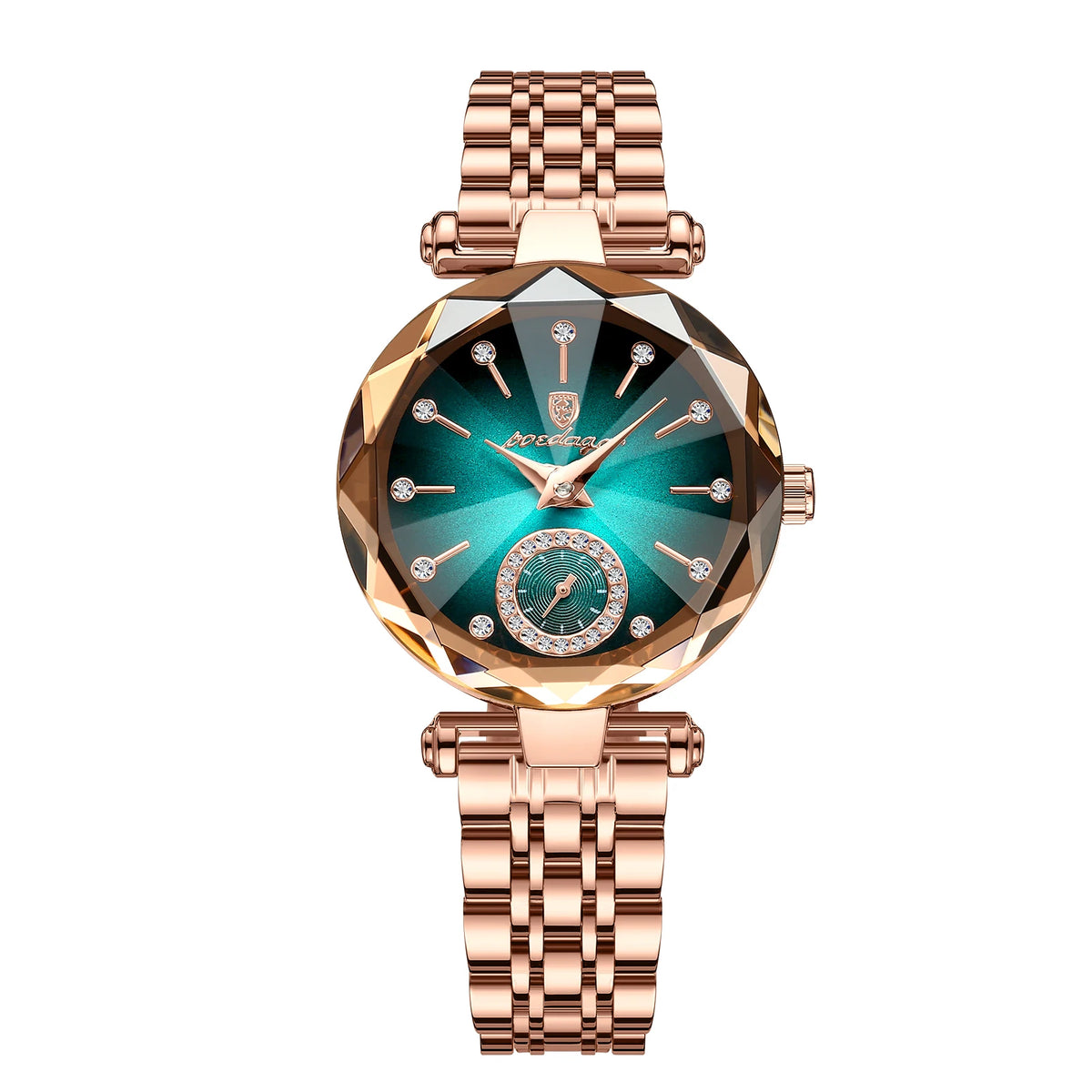 Elegant Stainless Steel Quartz Watch – Luxury Fashion Accessory for Women