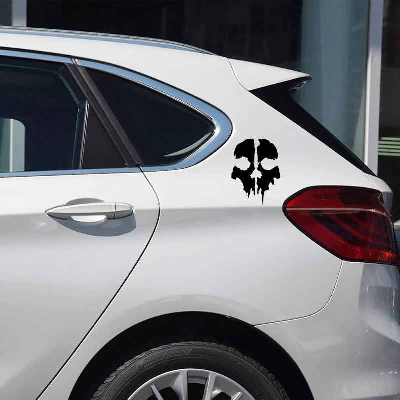 Call of Duty Ghost Skull Decal – Waterproof Vinyl Sticker for Car Windows