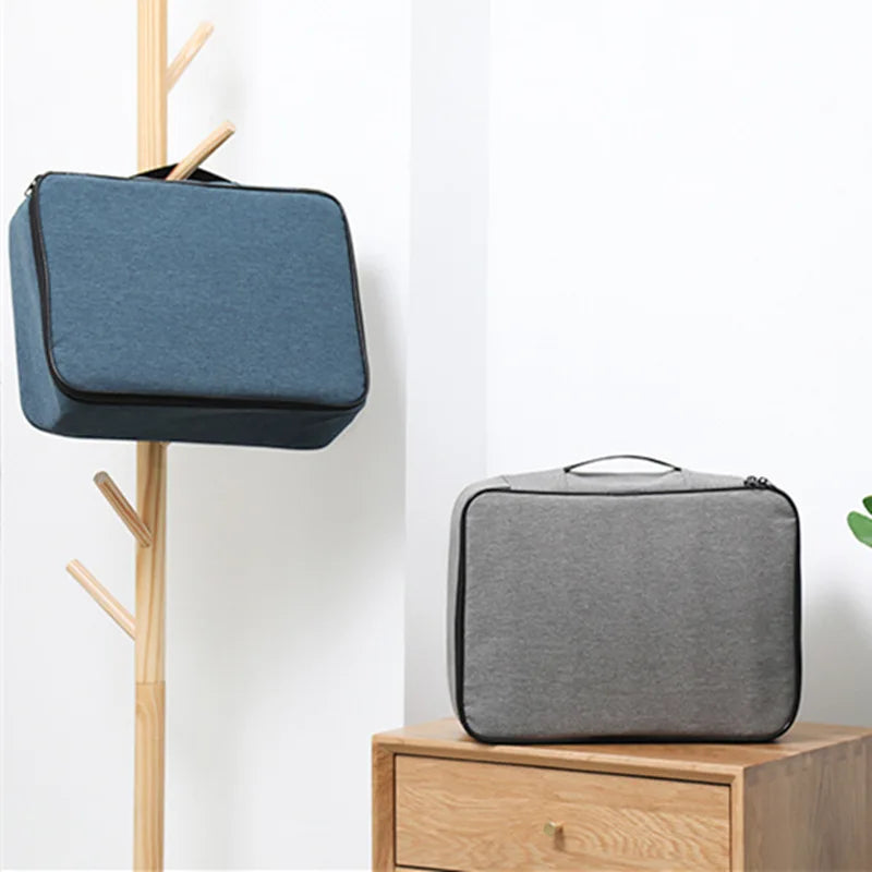 Document Organizer Briefcase – 3-Layer File Storage for Men and Women