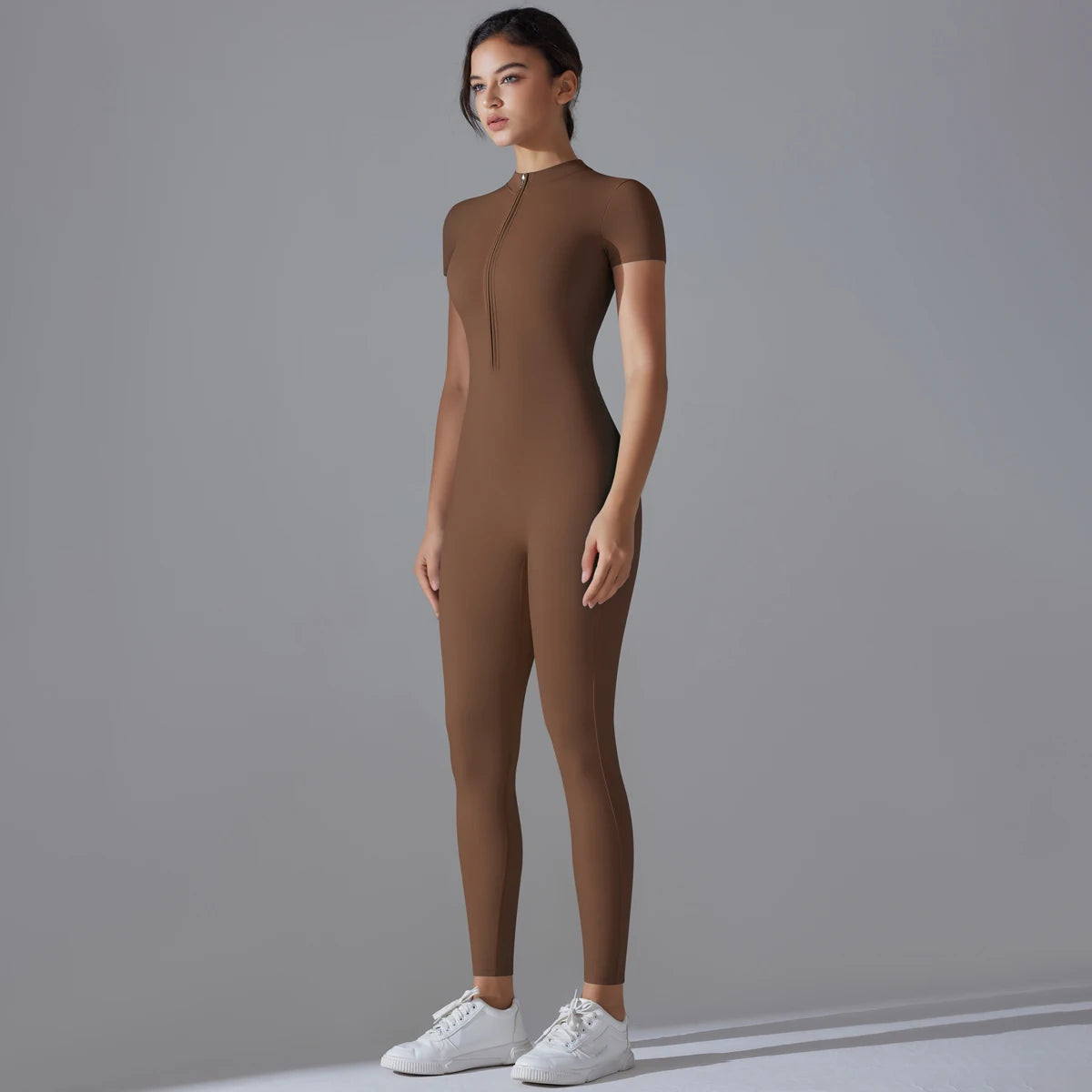 Women’s Fitness Bodysuit – Breathable Quick-Drying Fabric for Gym Workout