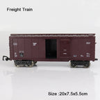 RC Train Cargo Carriage – 4cm Width Model Wagon for DIY Railway Sets
