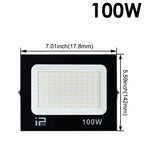LED Flood Light – IP66 Waterproof Spotlight for Outdoor Garage and Street