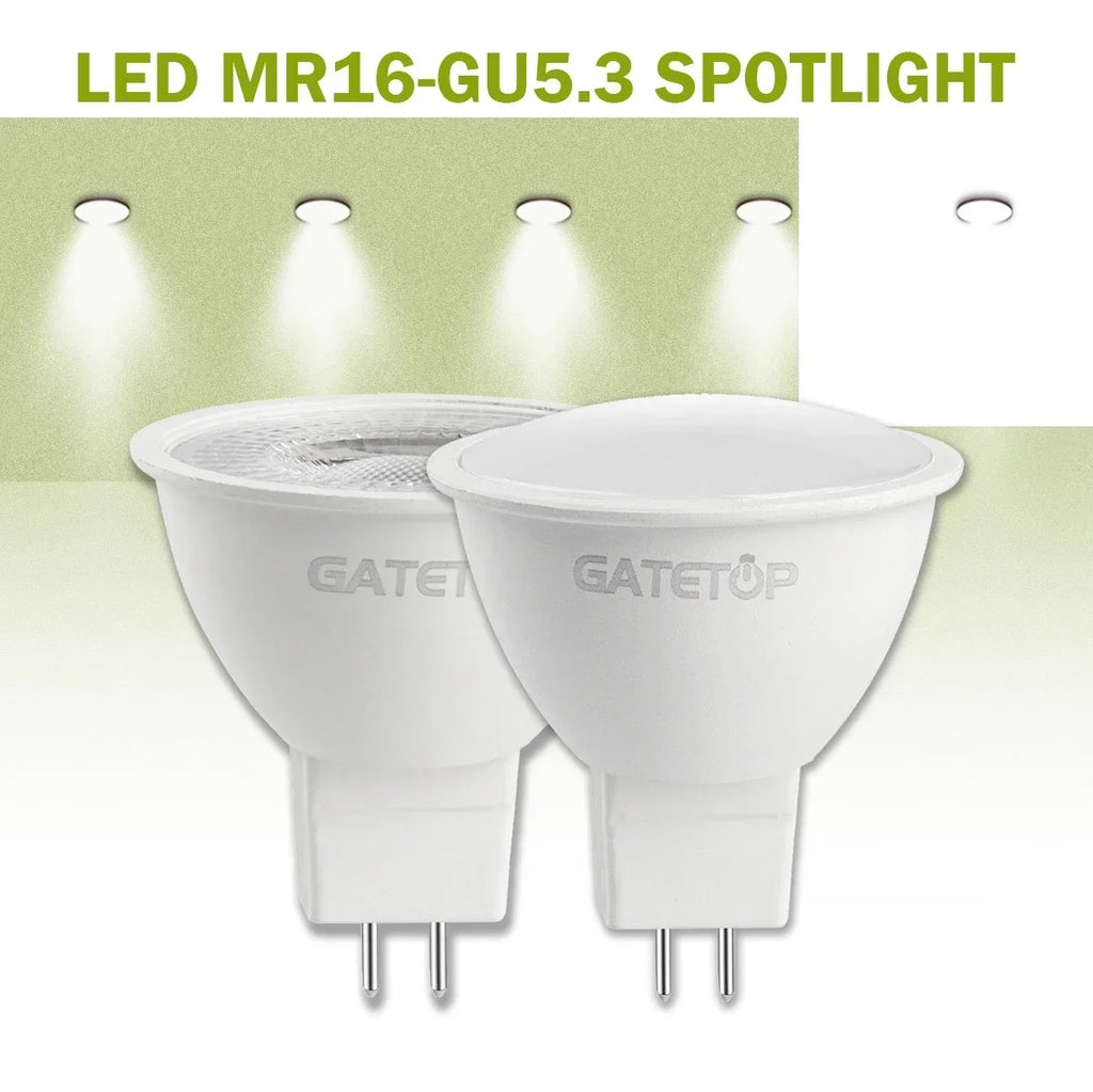 LED MR16 Spotlight Bulbs – Energy Efficient Lighting for Home Replacement