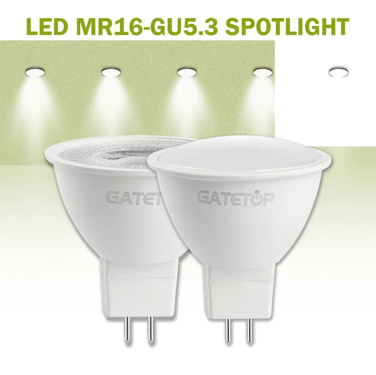 LED MR16 Spotlight Bulbs – Energy Efficient Lighting for Home Replacement