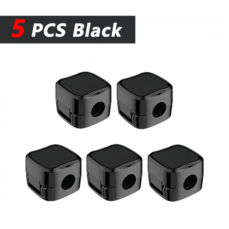 Magnetic Cable Clips – Adjustable Adhesive Cord Holder for Office Desk