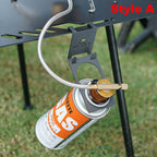 Stainless Steel Gas Tank Hook – Camping Table Hanger for Outdoor Stoves