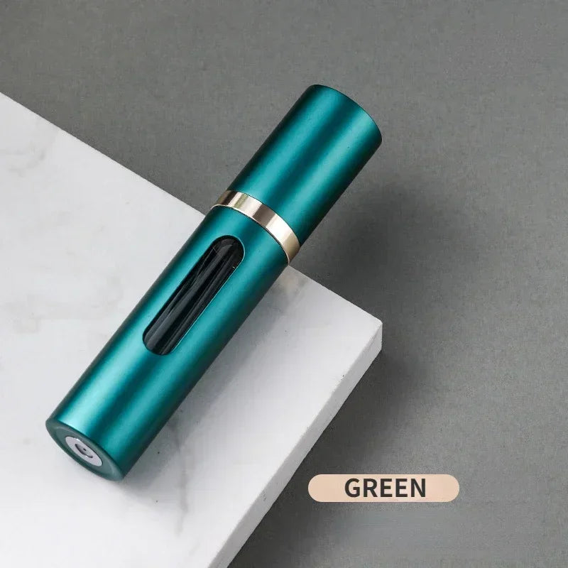Glass Perfume Atomizer – Refillable Travel Spray Bottle for Cosmetics