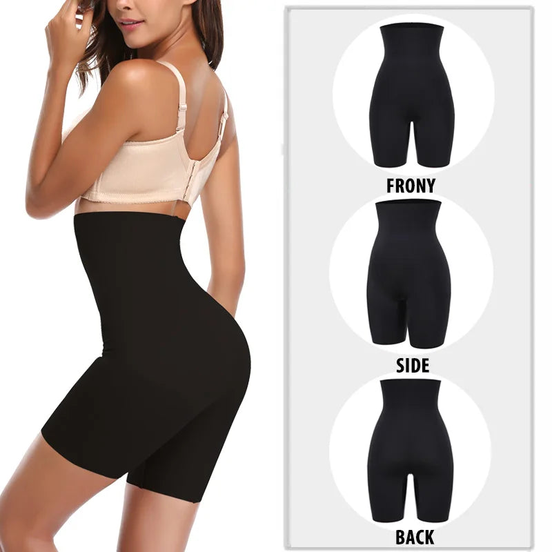 High Waist Shapewear Shorts – Slimming Tummy Control for Body Shaping
