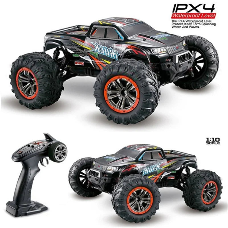 1:10 RC Monster Truck – 4WD High-Speed Off-Road Vehicle for Kids