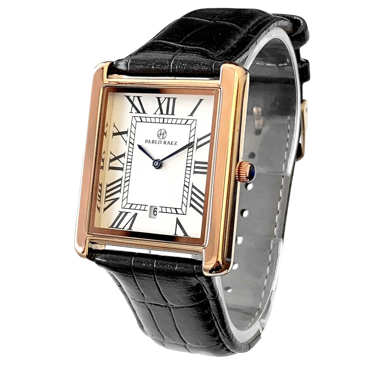 Quartz Men Watch – Retro Leather Calendar Wristwatch for Business Fashion