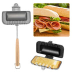 Non-Stick Double-Sided Sandwich Pan – Portable Toast Maker for Camping
