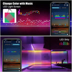 Addressable LED SPI Controller – WiFi Music Sync for RGBIC Pixel Lighting