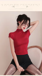 Secretary Uniform Pencil Skirt – Slim Fit Roleplay Costume for Women