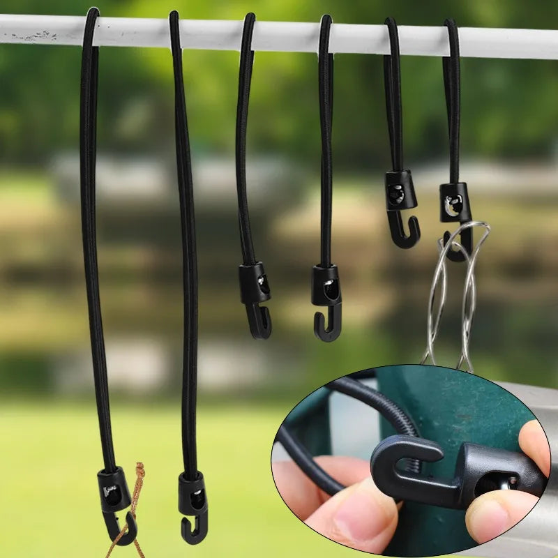 Elastic Bungee Cord Set – Heavy Duty Luggage Straps for Camping and Travel