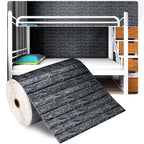 Self-Adhesive 3D Foam Brick Wallpaper – Waterproof Wall Decor for Home Living