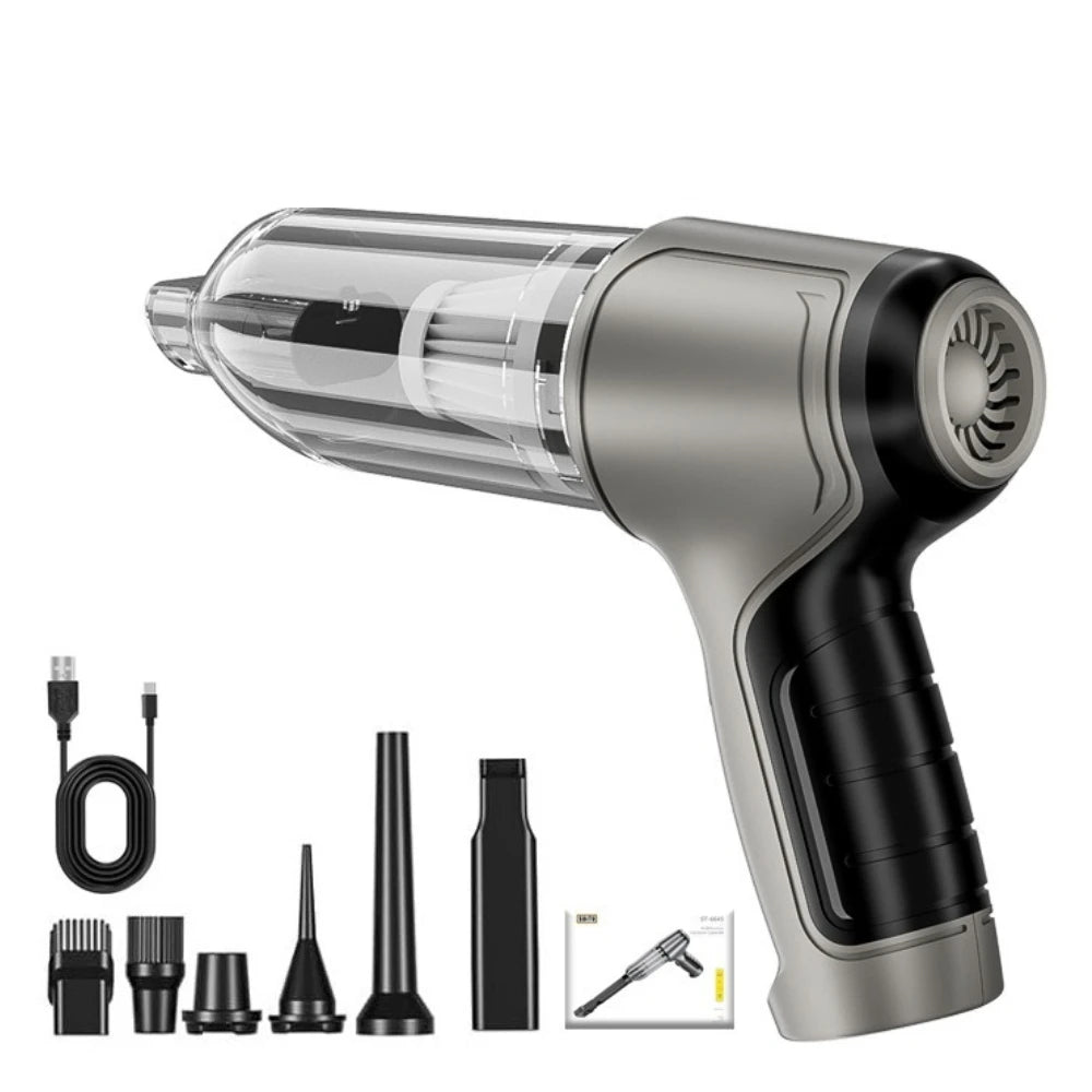 Portable Handheld Vacuum – Wireless Wet and Dry Cleaner for Car and Home