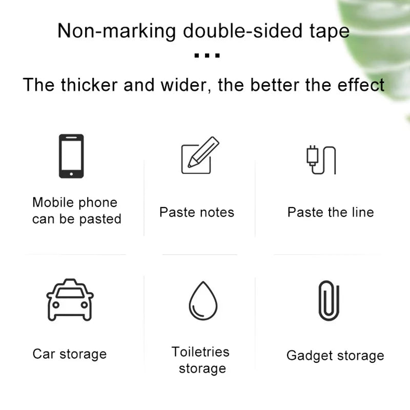 Double Sided Nano Tape – Waterproof Traceless Adhesive for Home Repair