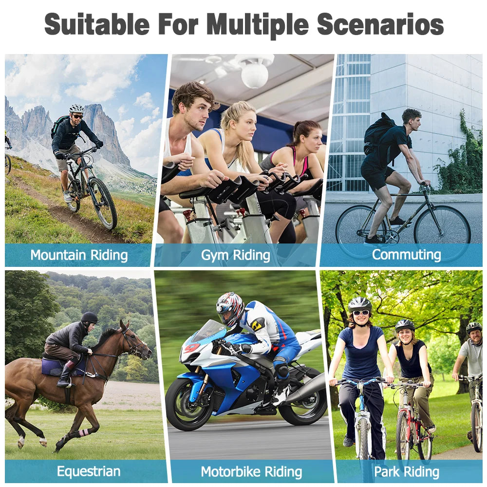 Padded Cycling Underwear – 5D Gel Shockproof Shorts for MTB Road Bike