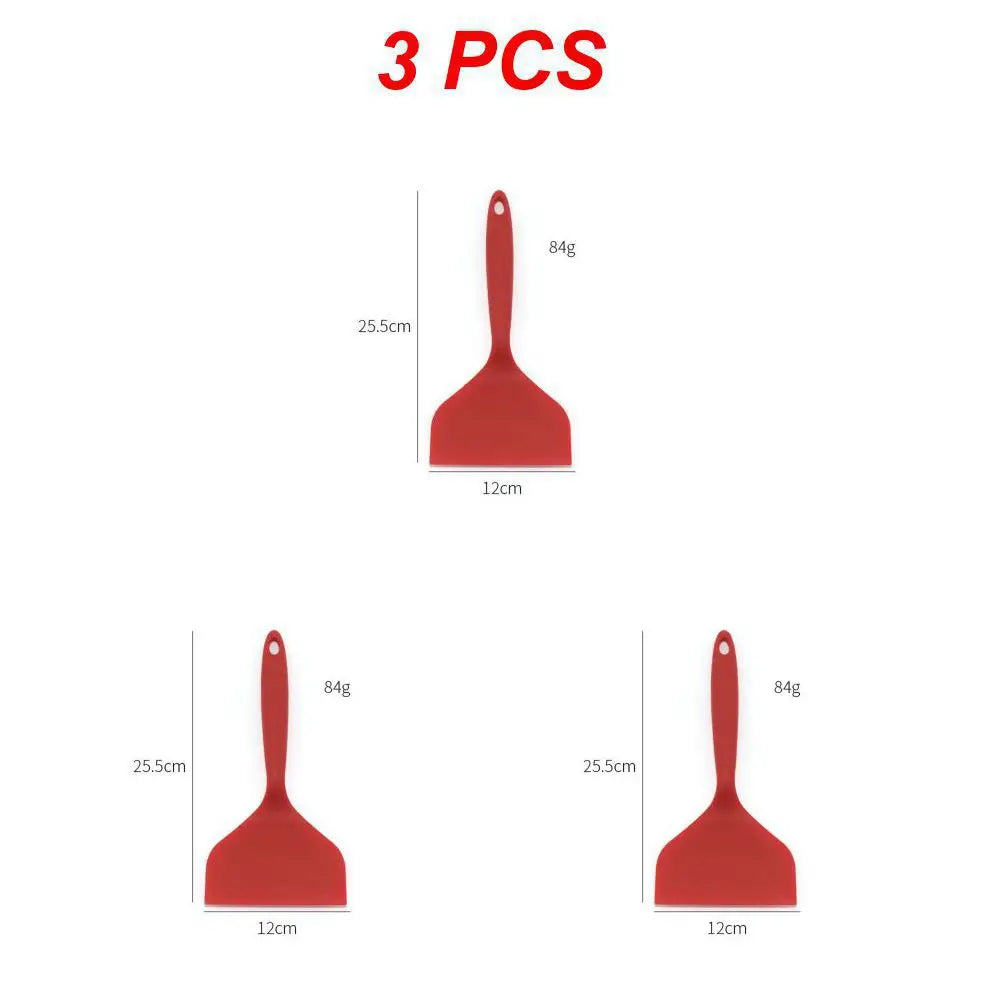 Silicone Non-stick Spatula – Flexible Turner for Omelets and Cooking