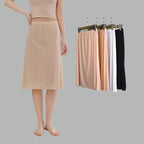 Ice Silk Half Slip – Plus Size Anti-Chafing Underskirt for Summer Dresses