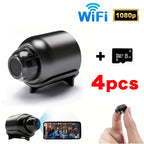 HD Mini WiFi Security Camera – Wireless 1080P Video Recorder for Home Monitoring