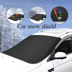 Magnetic Windshield Snow Cover – 210x120cm Waterproof Sunshade for Winter