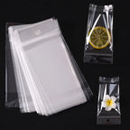 Transparent Self-Adhesive Storage Bags – Retail Packaging for Product Display