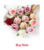 Artificial Silk Magnolia Flower – Realistic Floral Decor for Wedding Garden