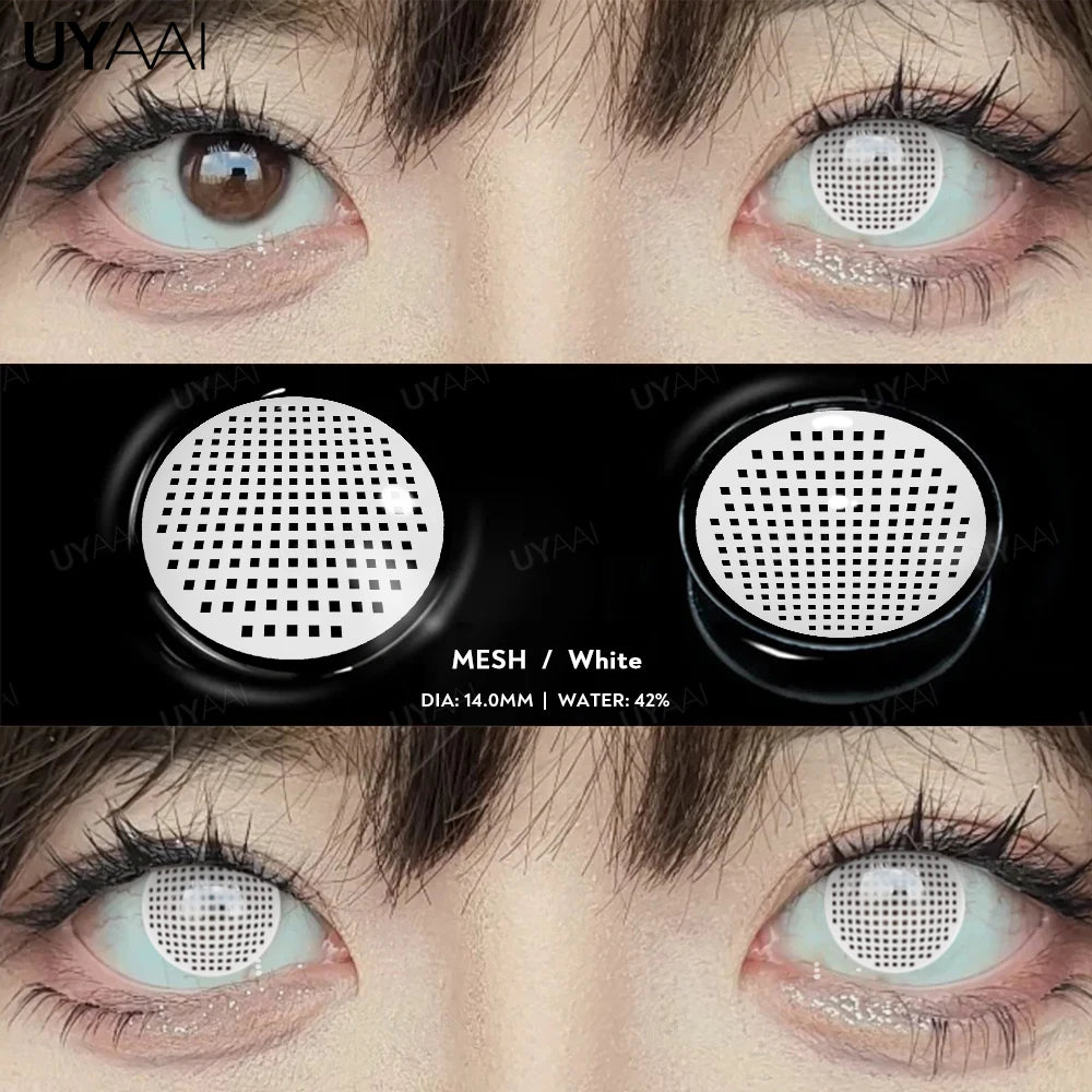 Cosplay Color Contact Lenses – Halloween Anime Costume Eye Props