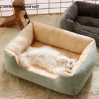 Plush Pet Bed Mat – Soft Winter Cushion for Cats and Small Dogs