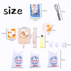 Miniature Kitchen Utensil Set – 1:12 Scale Baking Tools for Dollhouse Decor