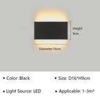 Modern LED Wall Sconce – Minimalist Indoor Lighting for Bedroom and Living Room