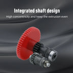 Hardened Steel Extruder Gear Kit – Nickel-Plated for 3D Printer Direct Drive