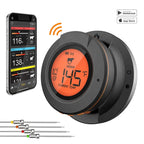 Wireless Meat Thermometer – Bluetooth App-Controlled for BBQ Grill and Smoker