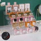 Acrylic Display Stand – Tiered Shelf for Nail Polish Perfume and Cosmetics