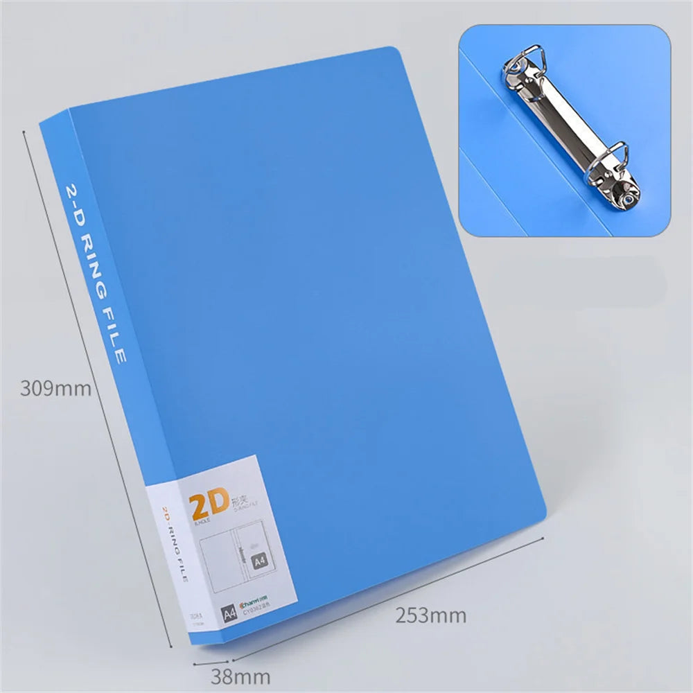 D-Ring Binder – Waterproof Office File Storage for Paper Documents