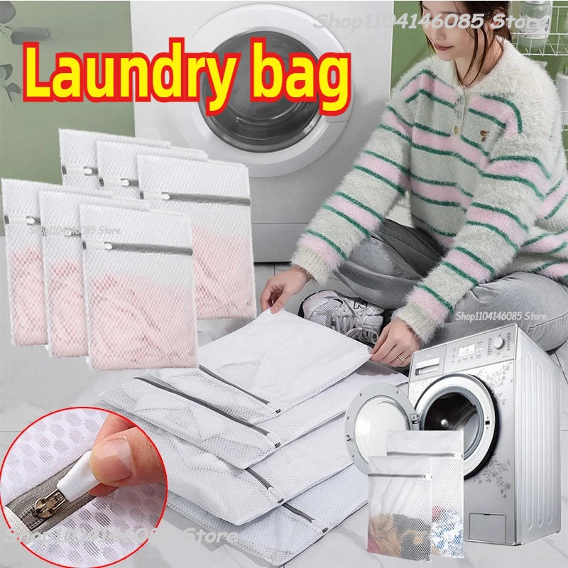 Honeycomb Mesh Laundry Bags – Durable Net Fabric for Delicates and Travel