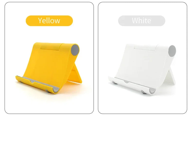 Foldable Desk Phone Holder – Adjustable Mount Stand for Tablets and Smartphones