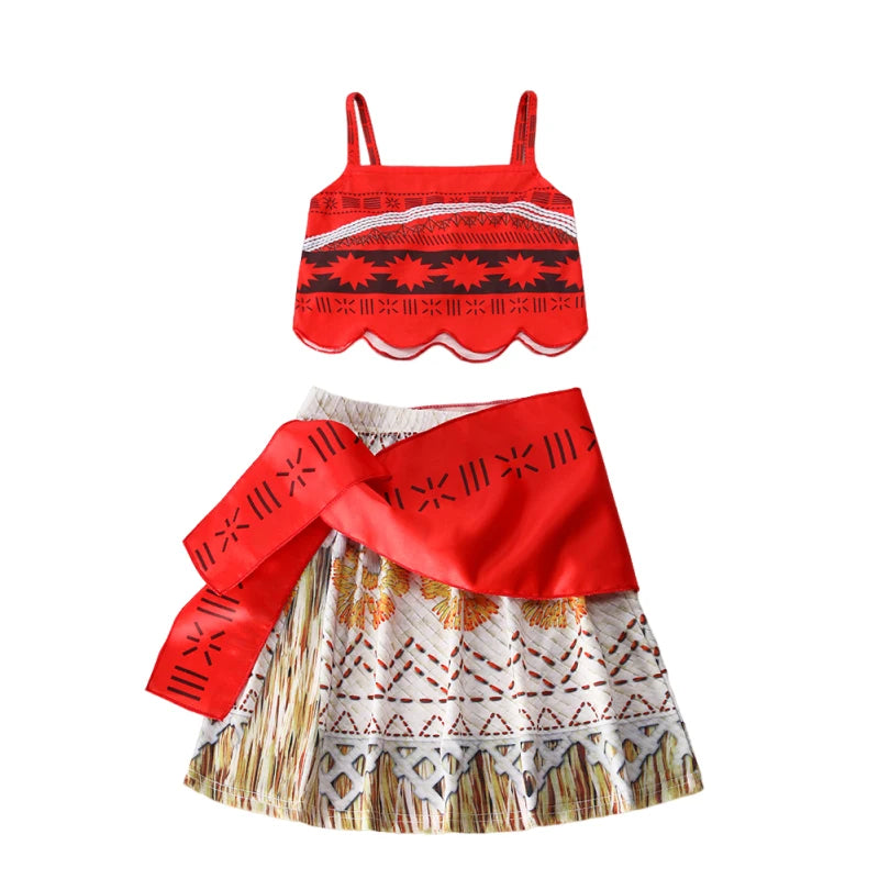 Princess Costume Dress – Kids Summer Cosplay Outfit for Party