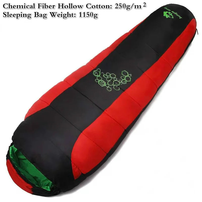 Thermal Cotton Sleeping Bag – Four-Hole Thickened Design for Winter Camping