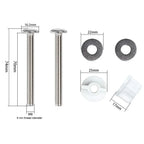 Toilet Seat Fixing Kit – Universal Replacement Screws for Bathroom Repairs