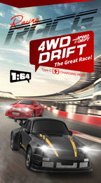 1:64 Drift RC Car – Four-Wheel Drive Racing Toy for Kids