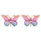 Acrylic Butterfly Beads – 25x38mm Gradient Charms for DIY Jewelry Making
