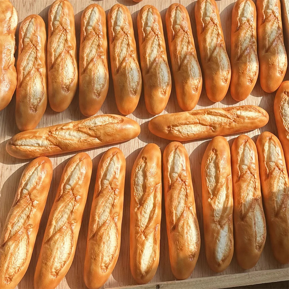 Artificial Bread Baguette – Realistic Food Prop for Bakery Shop Display