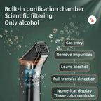 Portable Digital Breathalyzer – High Accuracy Alcohol Tester for Home and Car