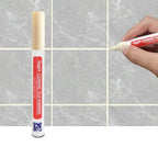 Waterproof Grout Repair Marker – White Tile Seam Paint for Bathroom Restoration