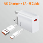 USB-C Fast Charger – 67W High Speed Power Adapter with 6A Cable